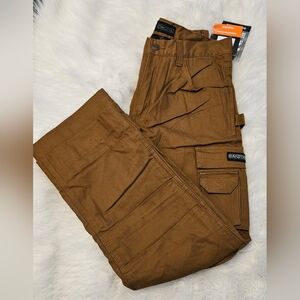 Dakota Men's Fleece Lined Strecth Duck Work Cargo Pants